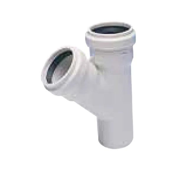 Kalde PVC-U Tek Çatal 45°