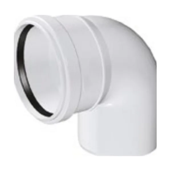 Sanica PVC Atık Su Dirsek 87°