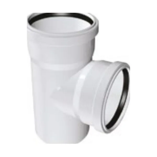 Sanica PVC Atık Su T Çatal 87°